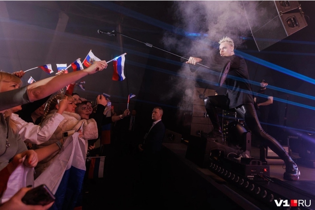 Фото из открытых источников. На концерте Шамана в Волгограде