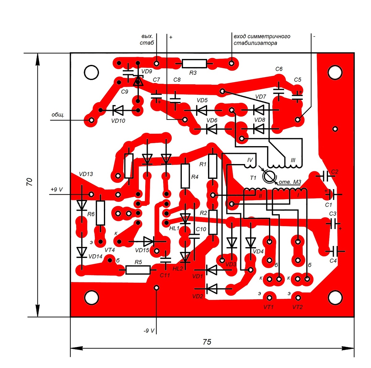 Подписаны только детали, ставящиеся на данном этапе сборки.