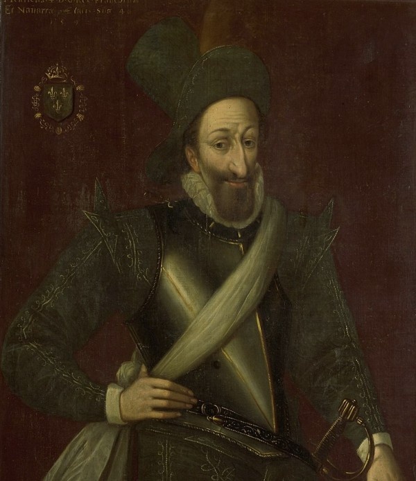 Генрих IV. Портрет 1592 года.