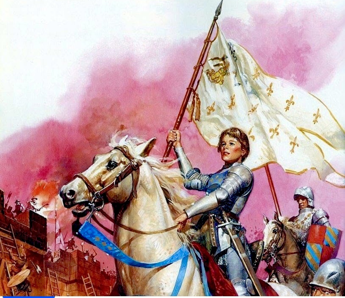 Иллюстрация. Жанна Д’Арк, Орлеанская дева
