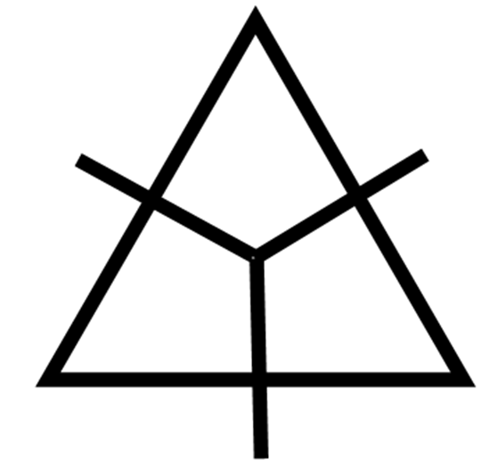 Это – «Знамя Бога», который таже символ «Жизнь» из «языка Бога». 