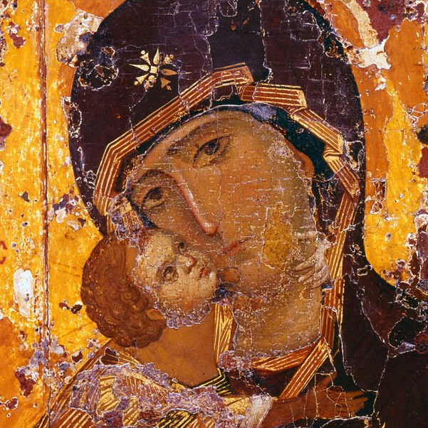 Икона Владимирской Божьей матери. 1131 г.