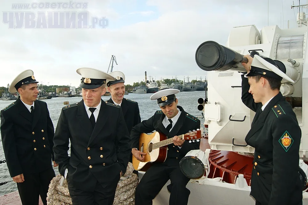 Досуг мичманов пограничной службы ФСБ разнообразен