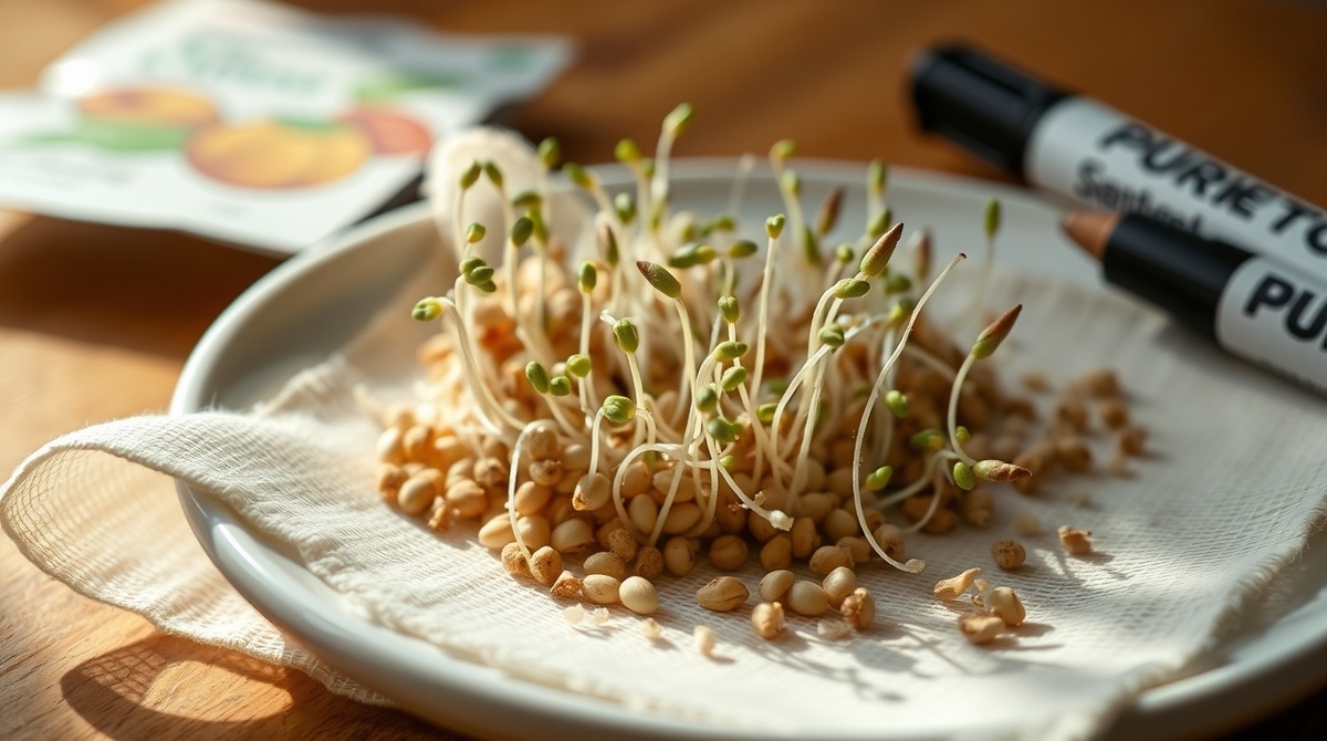 Классический метод проверки всхожести семян на влажной марле