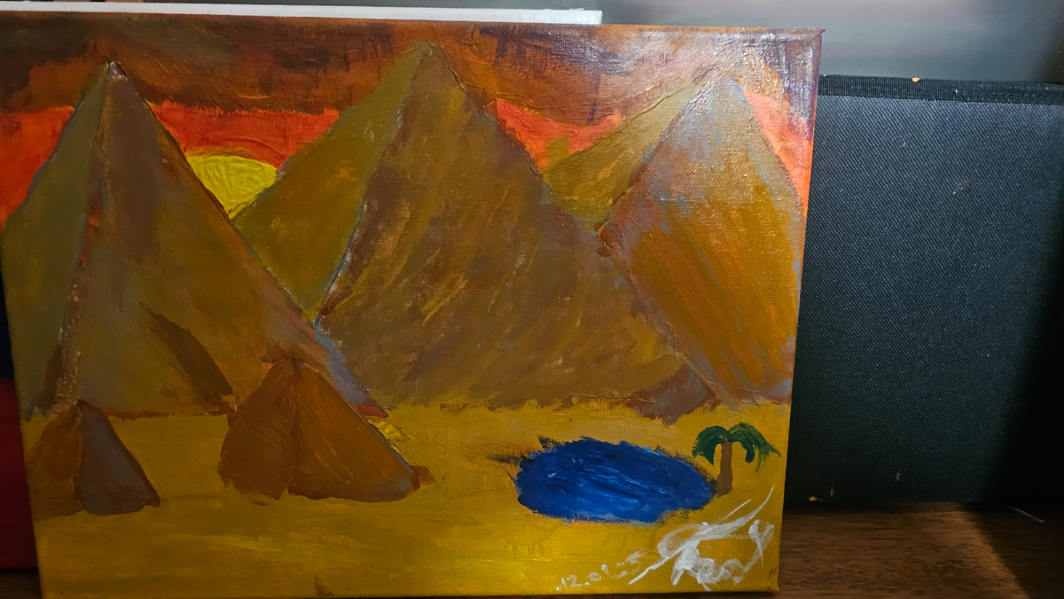 Пирамиды.Тоже придумано и нарисовано мною.