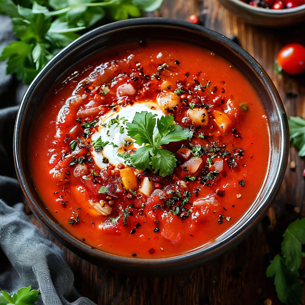 Хотя гаспачо считается холодным супом, изначально его готовили горячим. Это блюдо появилось как способ использовать доступные в Андалусии продукты для приготовления сытной пищи.