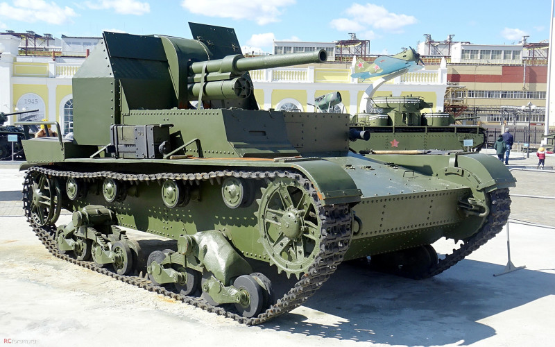 Макет СУ-5-1 в музее УГМК в г.Верхняя Пышма