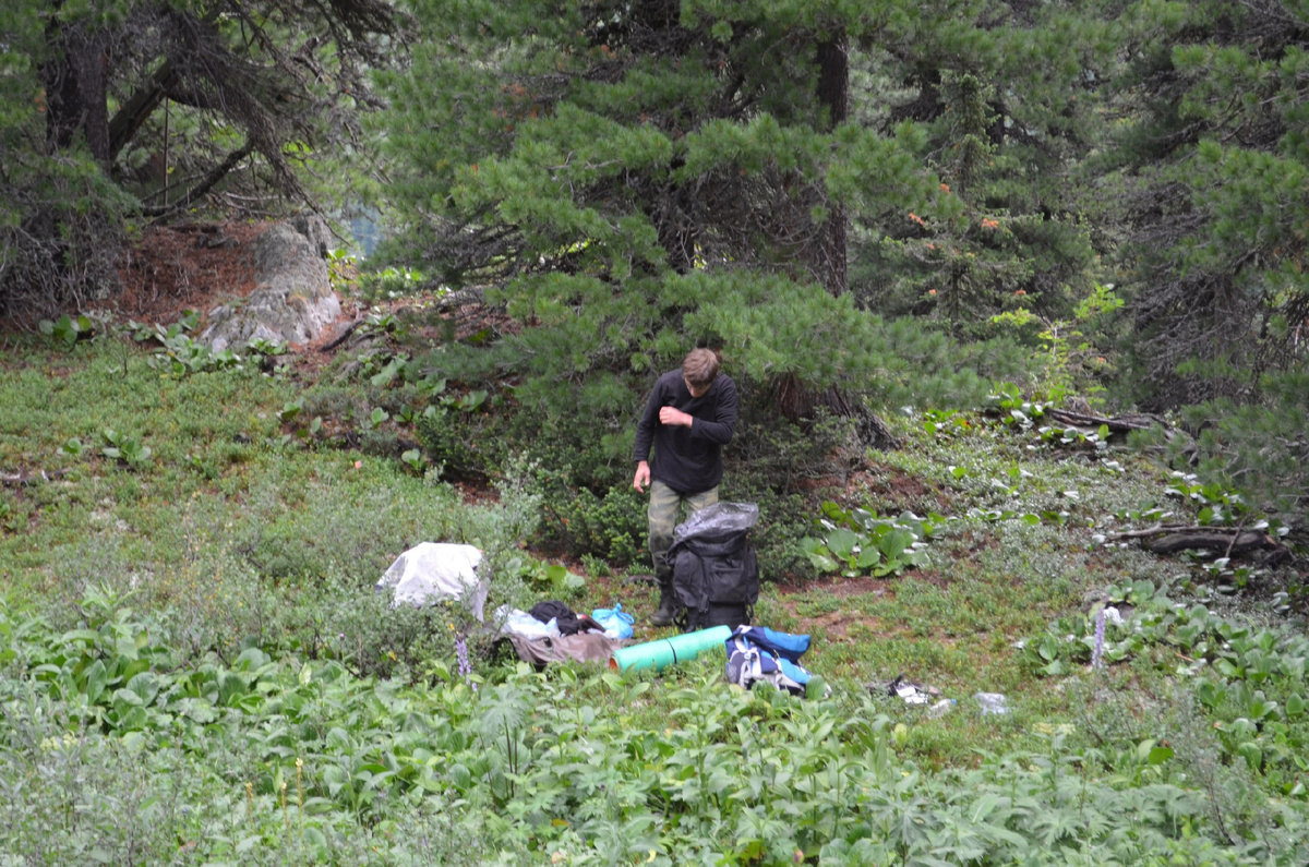 Фото автора и других участников похода