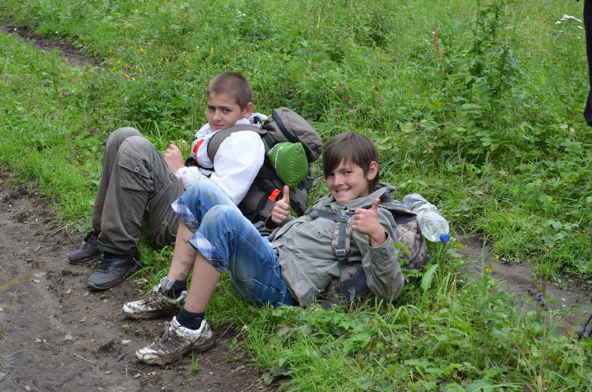 Фото автора и других участников похода
