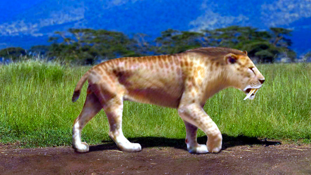 Главным хищником Америки времён Великого межамериканского обмена был смилодон.