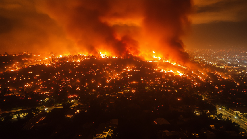 Глядя на такие фотографии, понимаешь, насколько трудно совладать со стихией. Фото из открытого источника