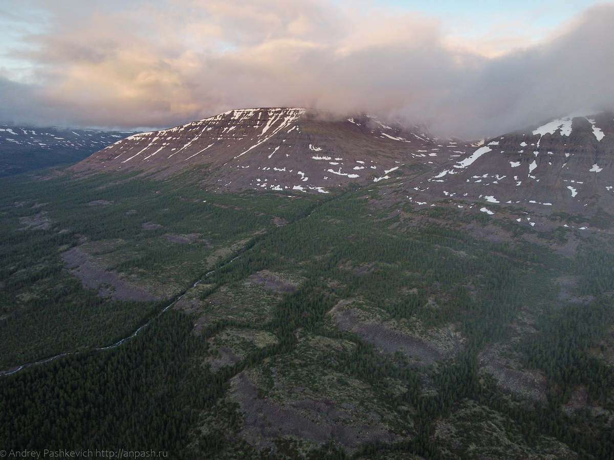 Долина ручью куда мы собрались в радиалку