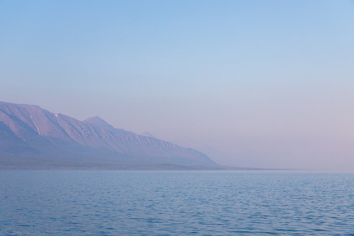 Таким нас встретило озеро Лама