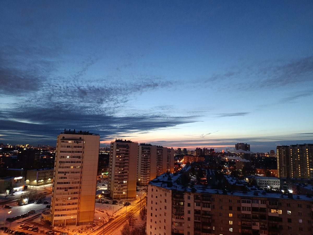 Восход солнца