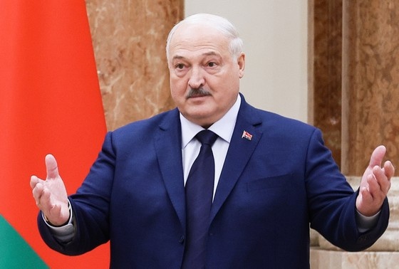    Президент Белоруссии Александр Лукашенко во время заседания Высшего Государственного Совета Союзного государства