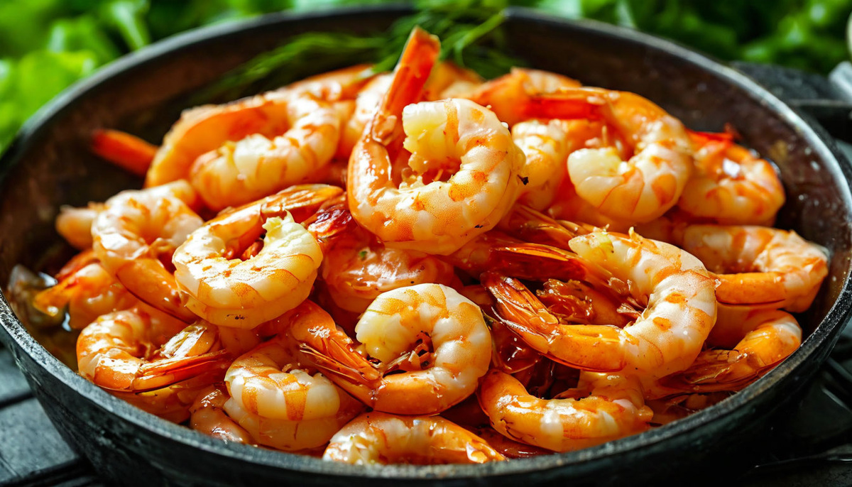 креветки замороженные неочищенные