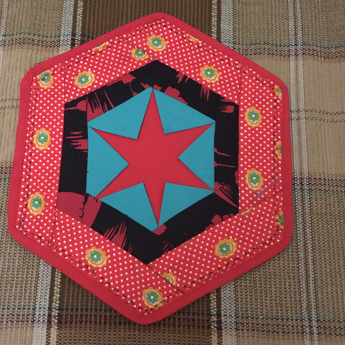 Моя салфетка "Рождественская звезда"