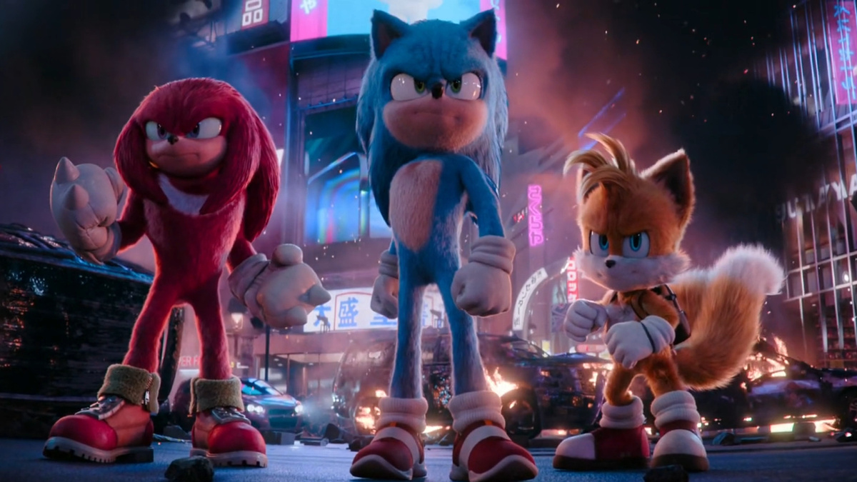 Кадр из фильма "Соник 3 в Кино"