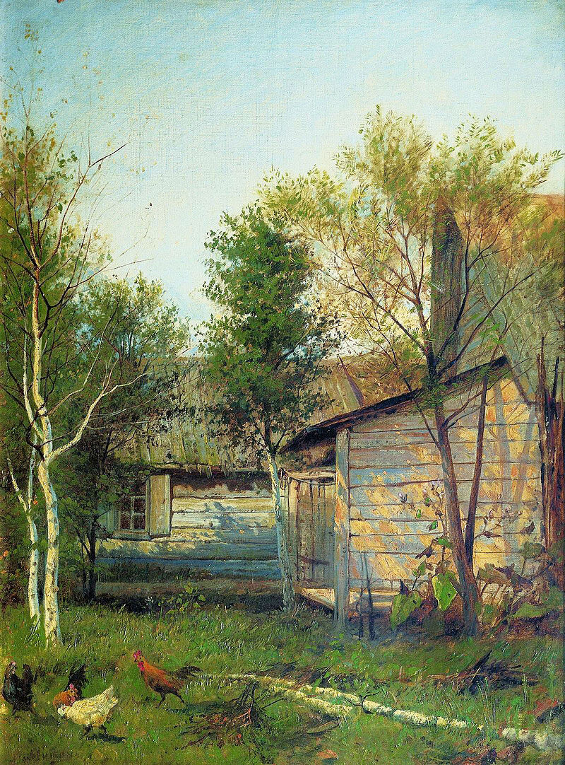 Солнечный день. Весна / худ. И. Левитан, 1876–1877 гг.