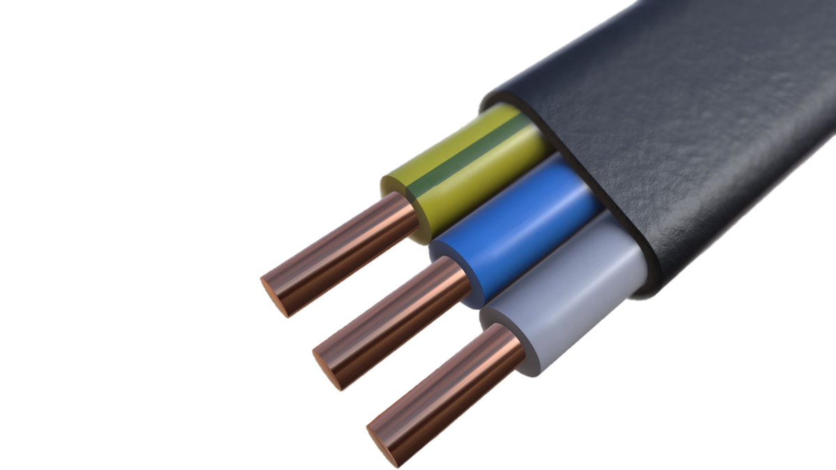 Типовое представление кабельной продукции ВВГ в магазинах