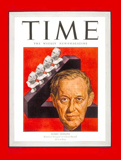 Гарри Гопкинс на обложке журнала TIME (1945)