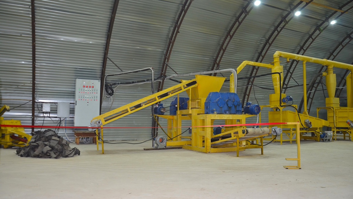    Завод по переработке автошин открылся в Мегионе