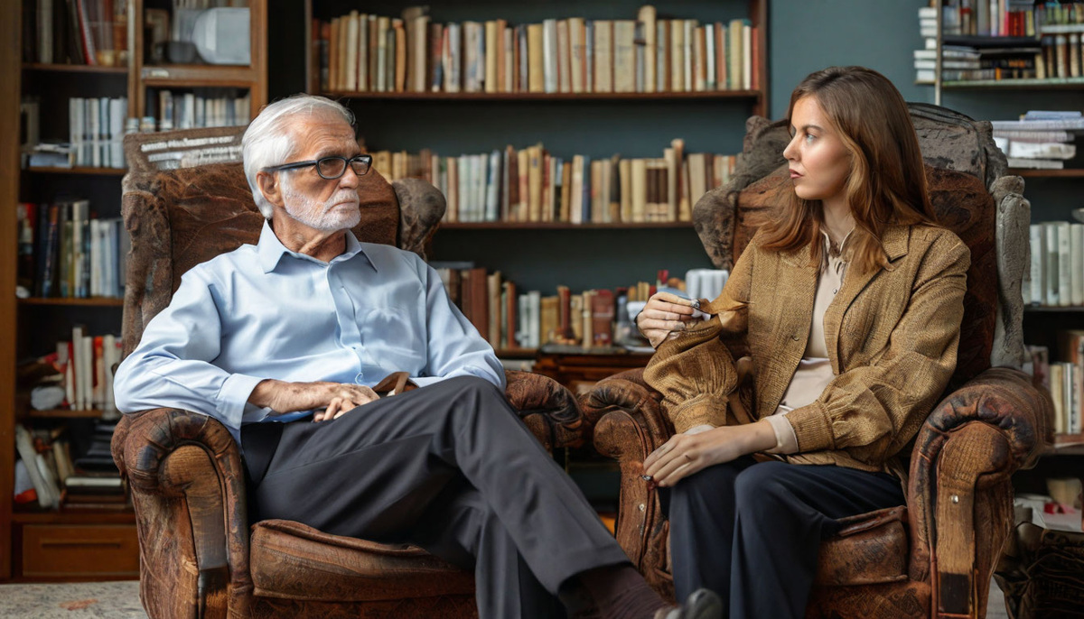 На приёме у психолога