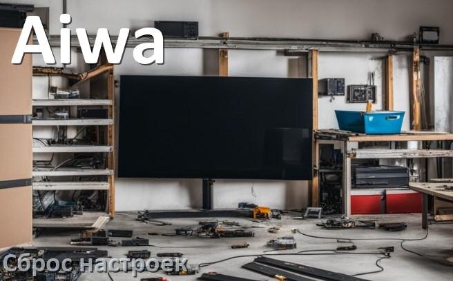 
Сброс настроек телевизора Aiwa до заводских через пульт и без пульта