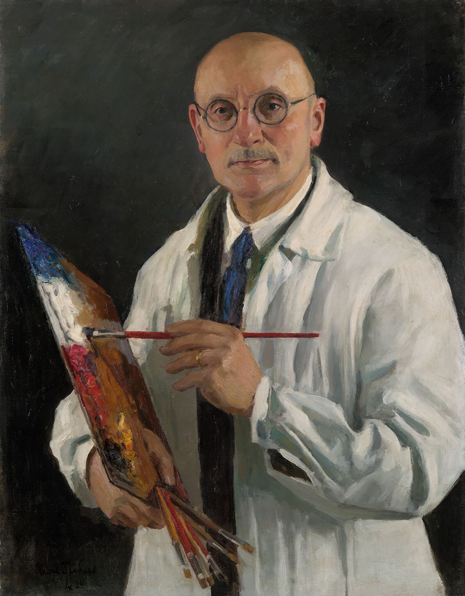Игорь Грабарь. Автопортрет с палитрой. 1934-1935. Холст, масло.