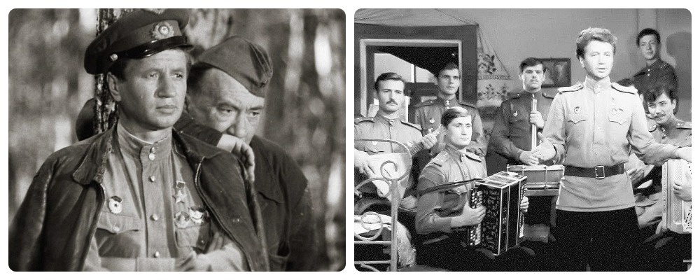 кадры из фильма "В бой идут одни «старики»"