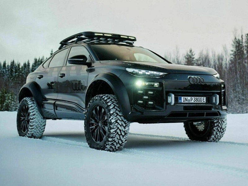    Audi показала концептуальный внедорожник Q6 E-tron Off-Road