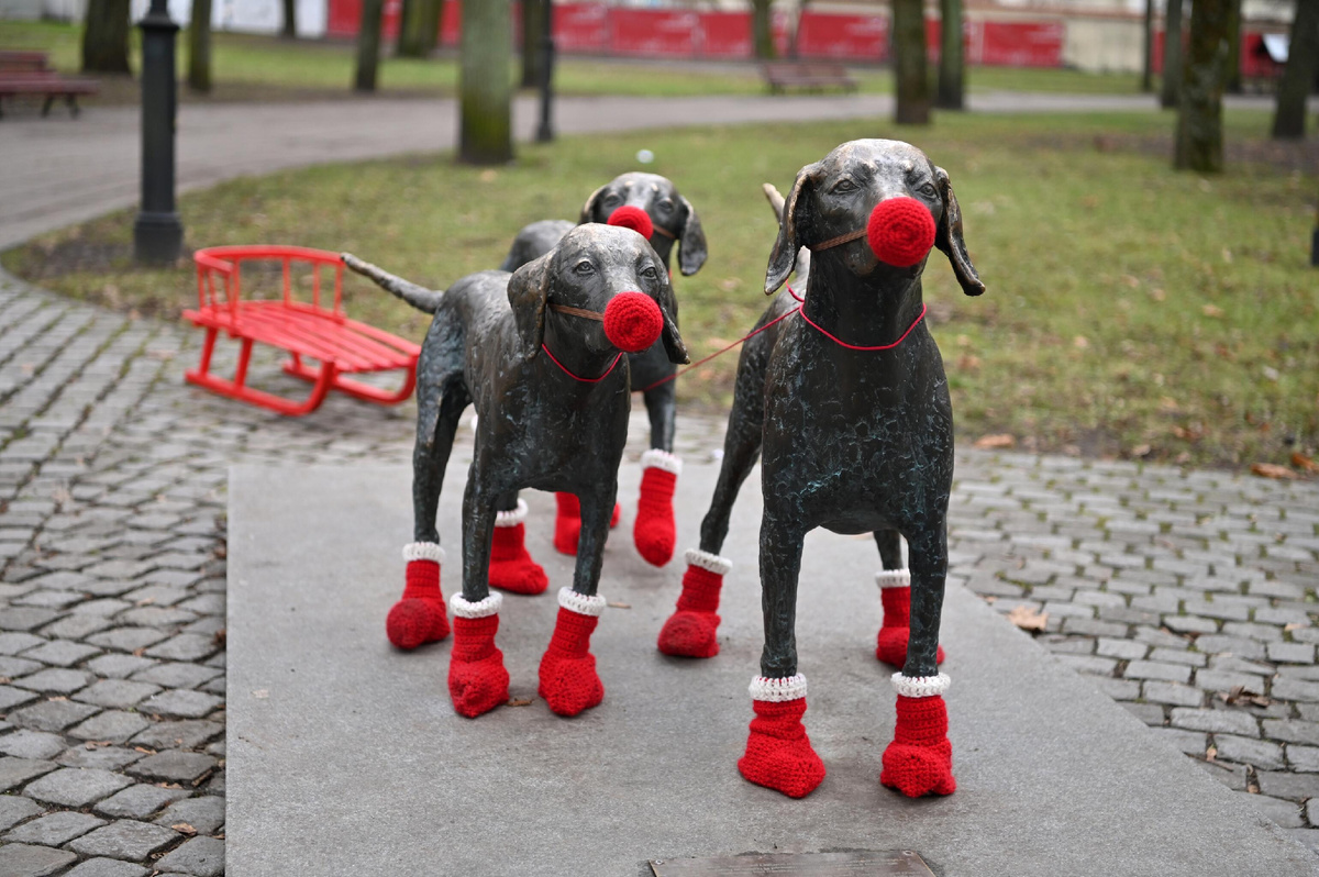 Скульптуры в Вильнюсе. © Sputnik Литва