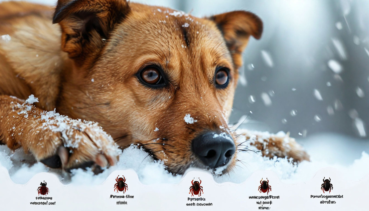 Простые шаги, чтобы защитить питомца от зимних клещей.