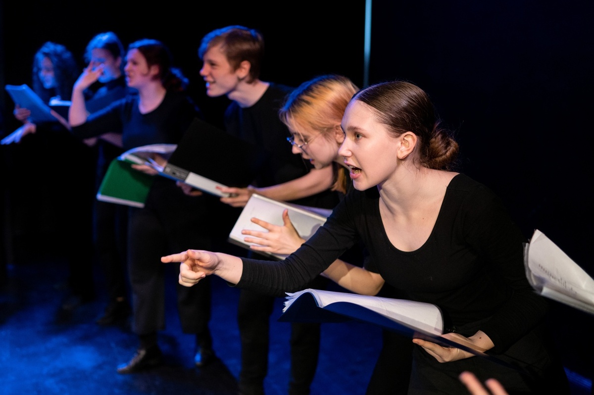 Дикционный тренинг в драматической студии "Реникса"