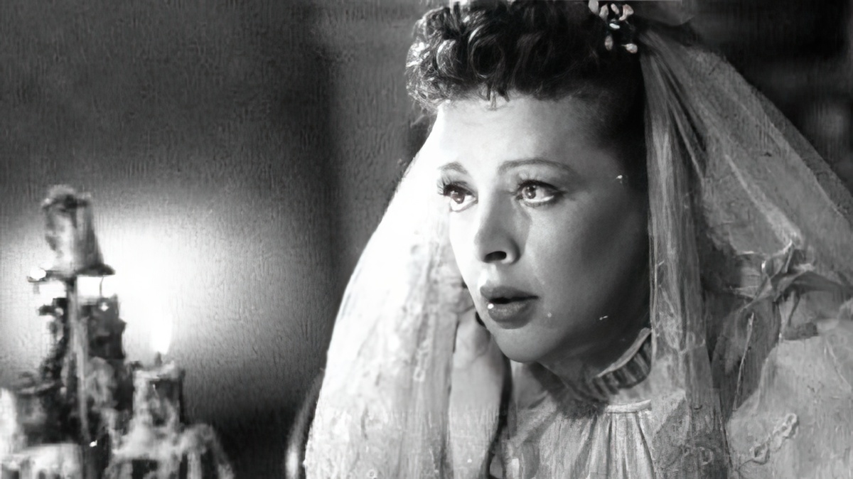 Актриса Зоя Фёдорова в фильме режиссера Исидора Анненского «Свадьба» (Marriage)