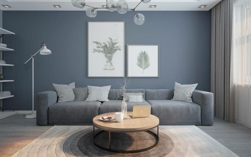 Мышино-серый оттенок в интерьере RAL 7005 (фото: teh-impex.ru)