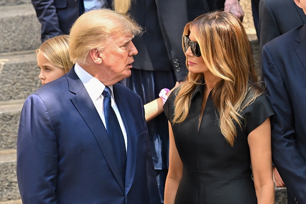 Дональд и Мелания Трамп