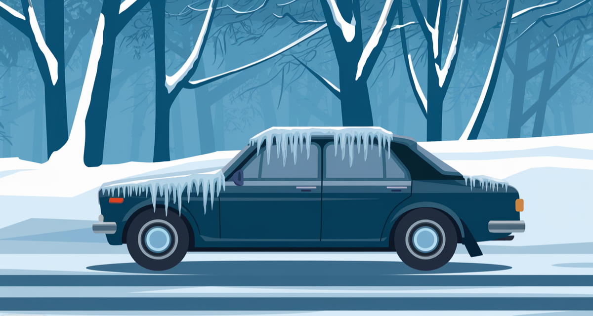 Замерзли замки в автомобиле зимой