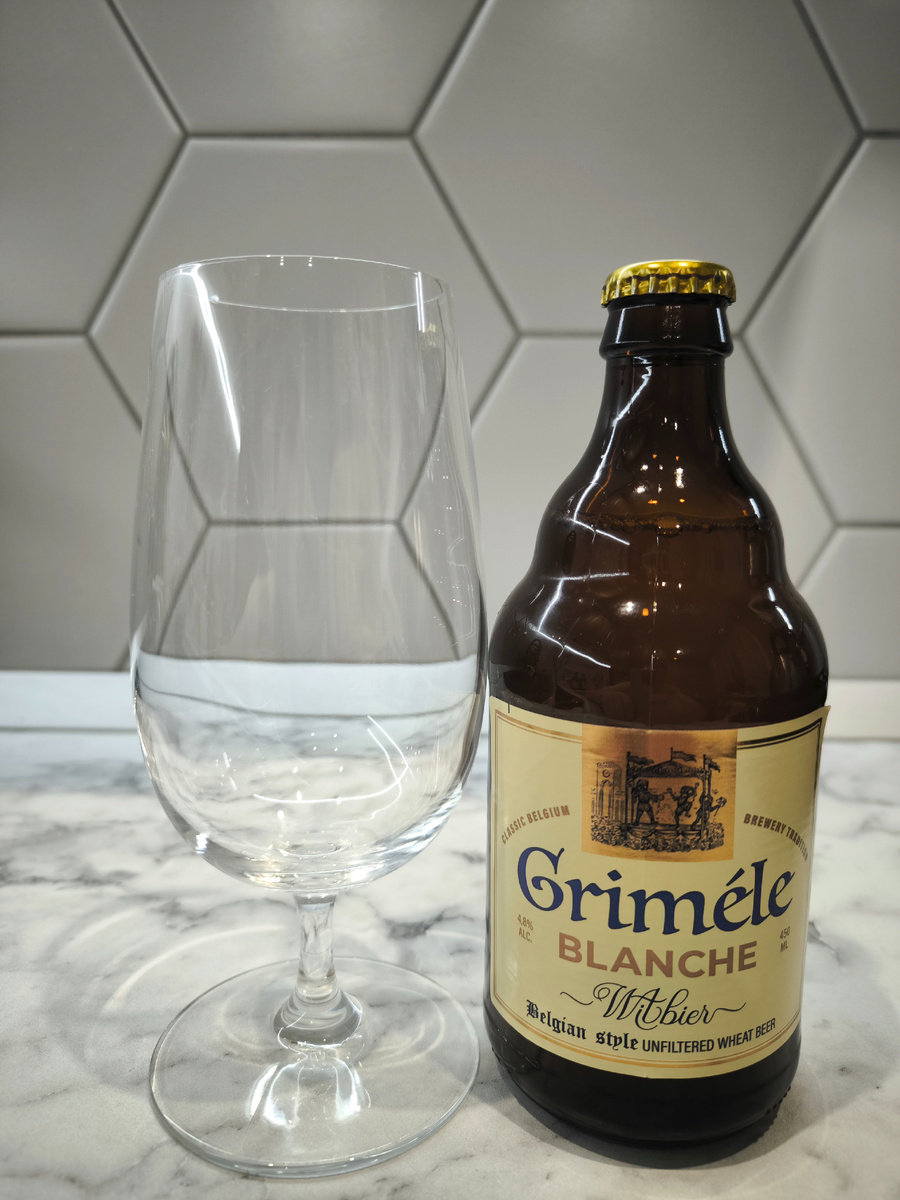 Пиво "Griméle Blanche Witbier" (Гримеле Бланш Витбир) от Трехсосенского Завода