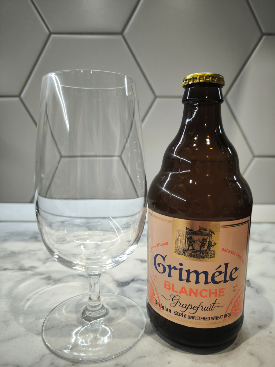 Пиво "Griméle Blanche Grapefruit" (Гримеле Бланш Грейпфрут) от Трехсосенского Завода