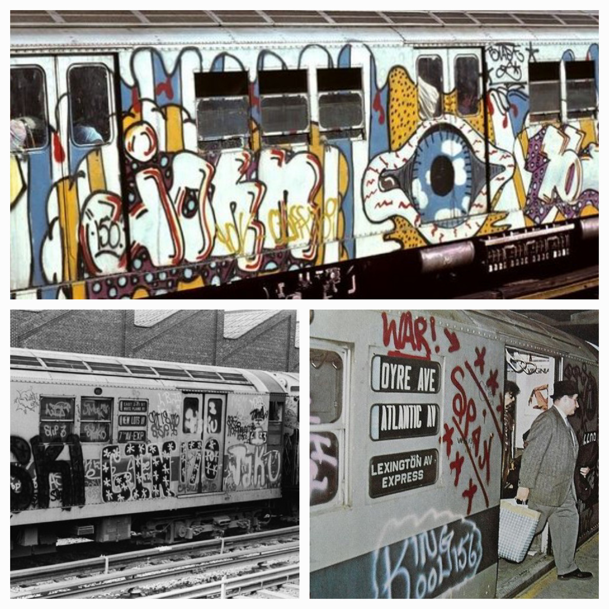 Начало. Стрит-арт, 1960-е годы, США