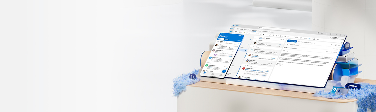 Фото: страница "Outlook для ежедневной работы с электронной почтой и календарями" / Microsoft