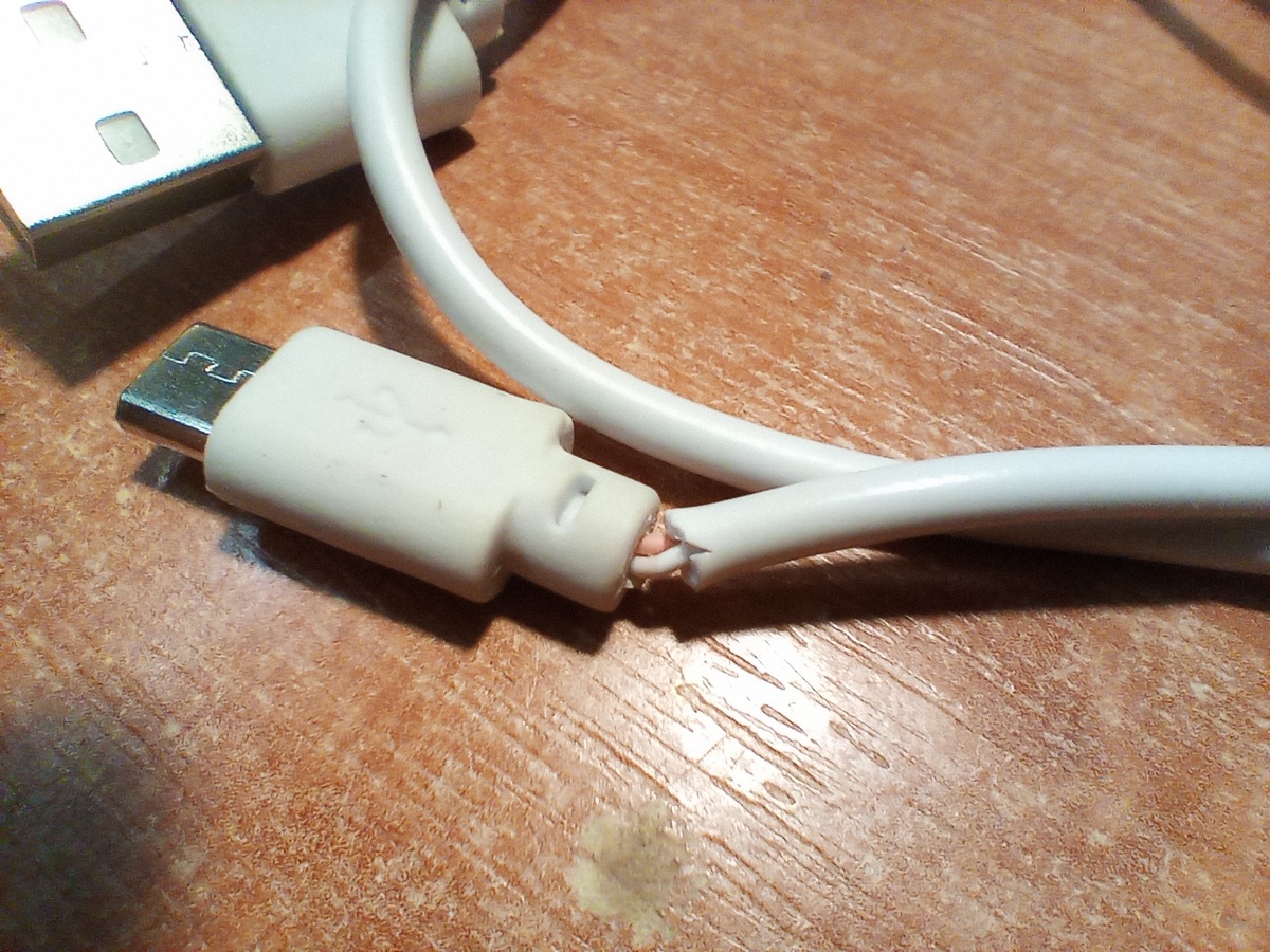 Шнур ещё рабочий.