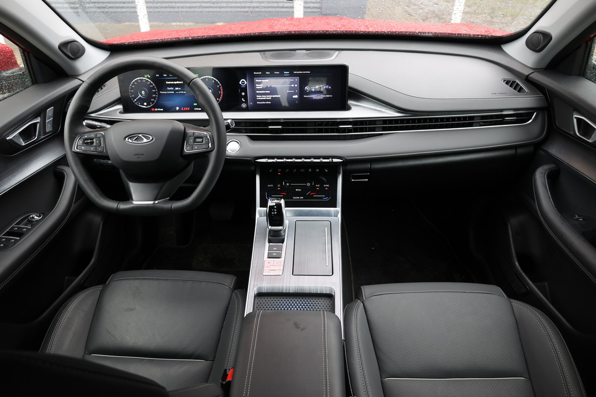 Внутри нового Chery Tiggo 7 Pro Max.