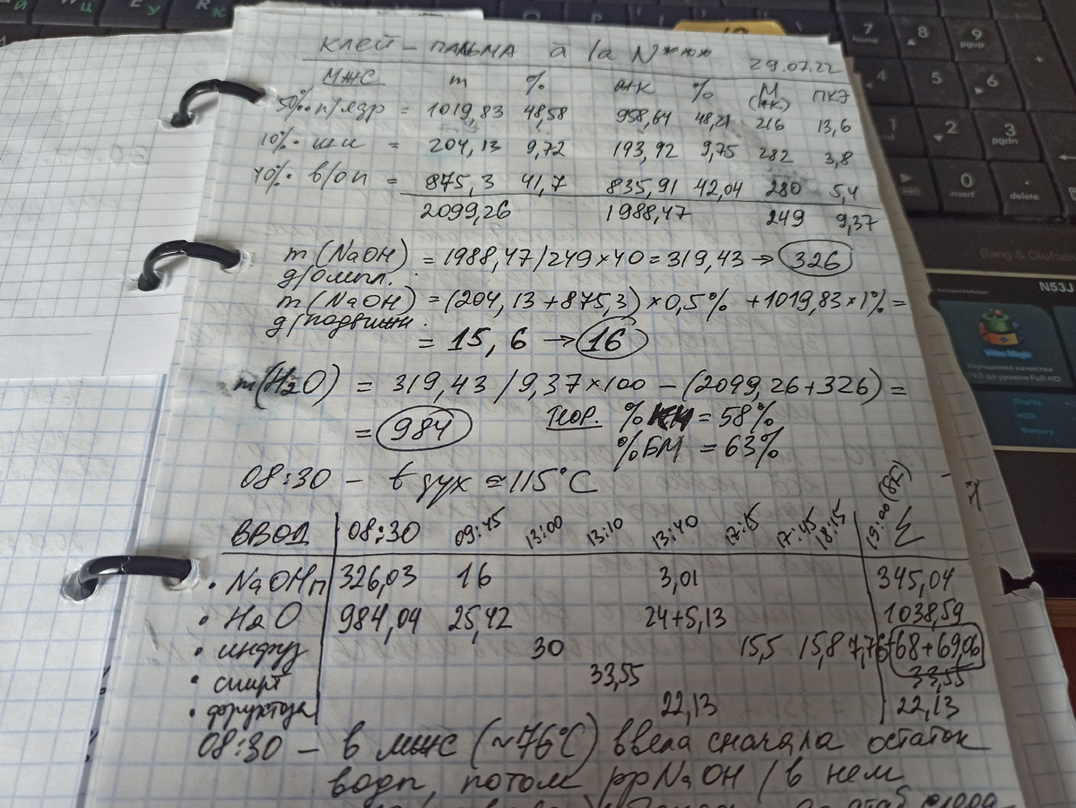 Мои записи по варке пальмоядрового мыла