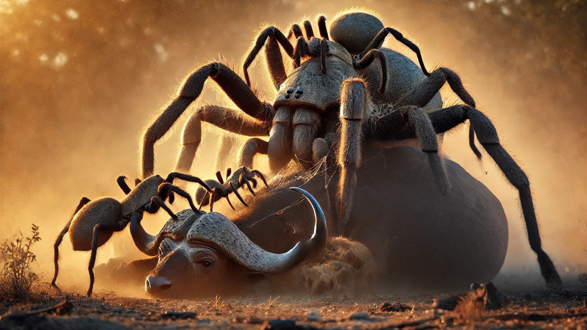 Охотники получают свою долю первыми, после вожака