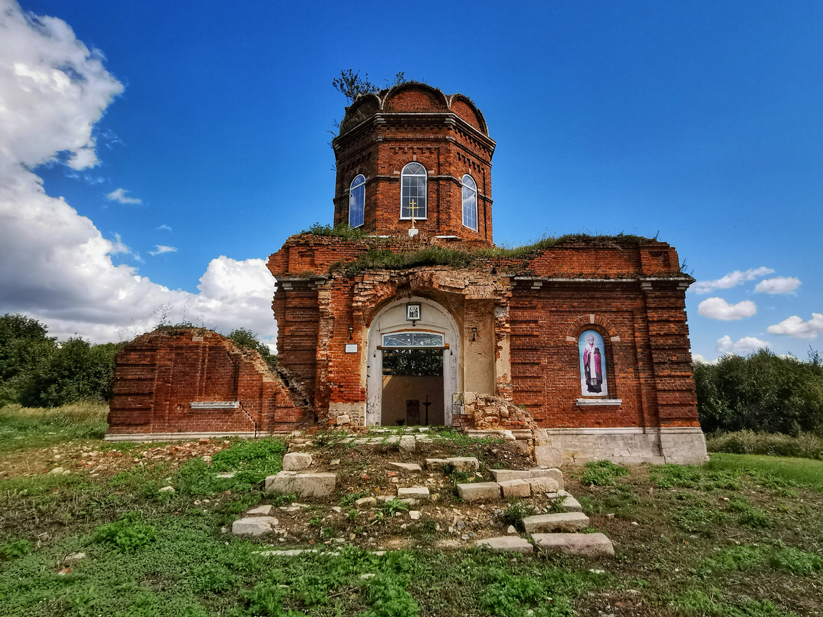 Шатовка Тульской области. Сретенская церковь (1898). 