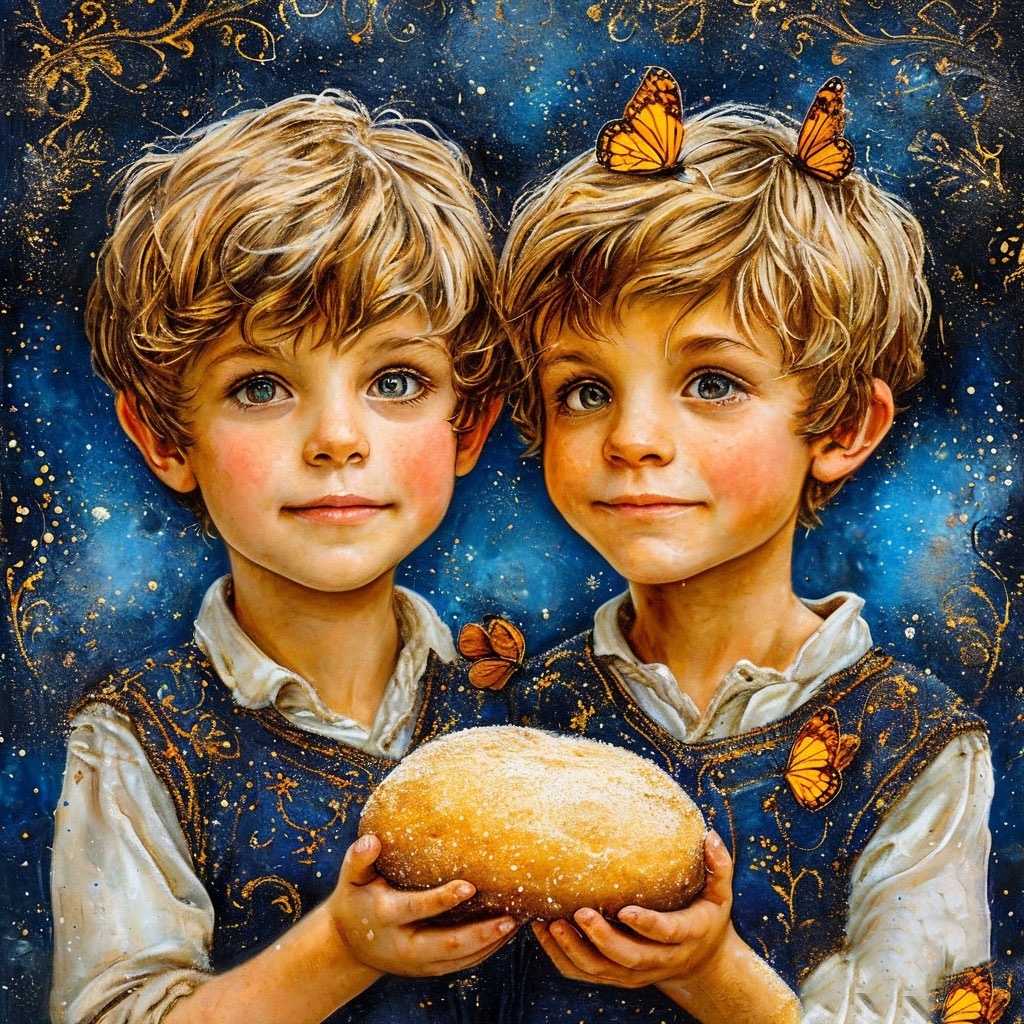 Мальчик, его брат и тесто