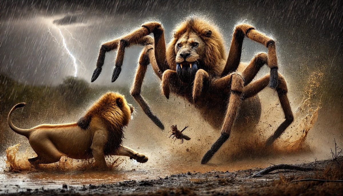 Теперь обоим противникам приходилось бороться не только друг с другом, но и с предательской почвой под ногами