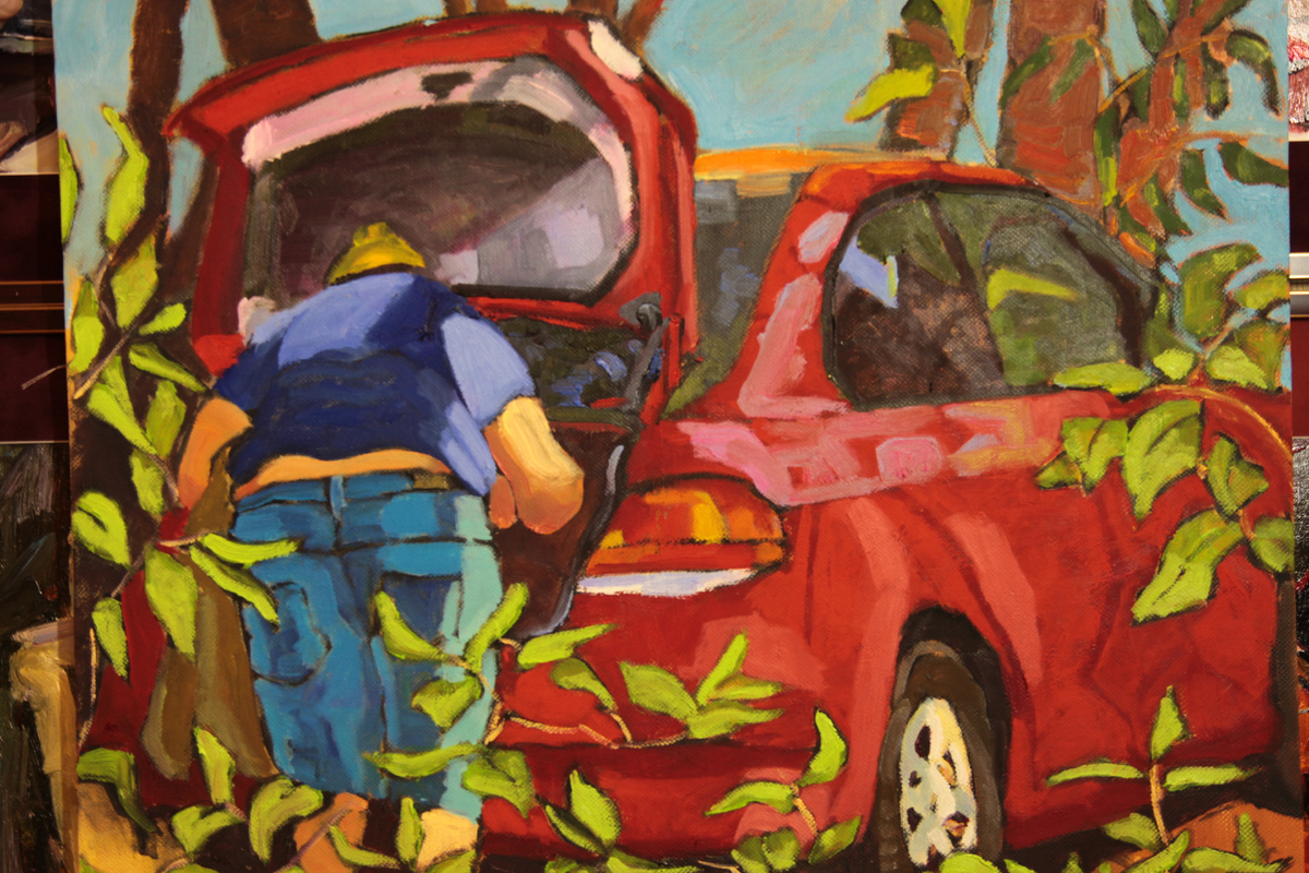 "Красное авто"